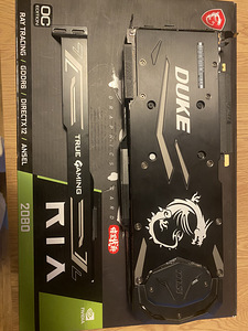 Видеокарта RTX 2080 8GB MSI Duke (2 фото из 5)