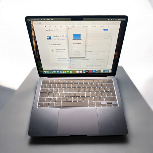 Apple MacBook Air 13 (2025) M4 16GB 256GB SWE - Midnight