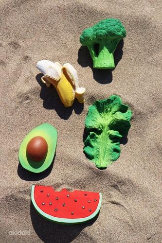 НОВАЯ игрушка для ванны и жевания OLI & CAROL - Авокадо (фото #4)