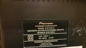 Subwoofer Pioneer (4 foto / 5)