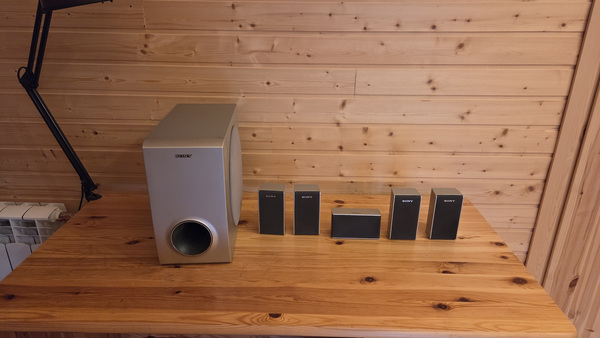 Kõlarid ja subwoofer Sony