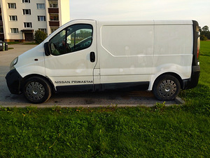 Pakiauto Nissan Primastar (7 foto / 9)