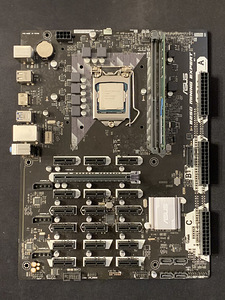 ASUS B250 Mining Expert, Pentium G4600, 8GB Ram (3 foto / 3)