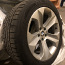 BMW X6 оригинальные литые диски с резиной (ламель), 4 шт (фото #1)