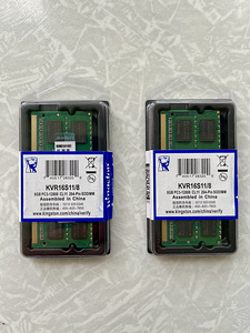 Kingston KVR16S11/8 SODIMM DDR3 2x8Gb=16Gb 1600MHZ 1.5v (1 foto / 5)
