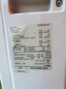 Fujitsu soojuspump / jahuti (3 foto / 3)