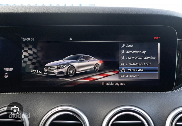 Mercedes-AMG TRACK PACE Aktiveerimine