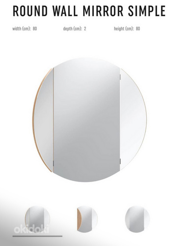 VOX SIMPLE круглое зеркало (фото #4)