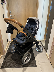 Mutsy vankrikomplekt koos Cybex turvahälliga + 360 isofix (6 foto / 8)