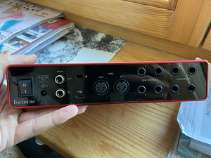 Focusrite helikaart (4 foto / 4)