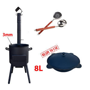 Ahi-pliit 3mm + Usbeki malmist pada 8l + shumovka 47cm + pui (6 foto / 6)