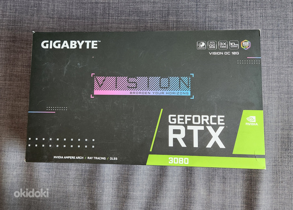 NVIDIA RTX 3080 Vision OC 10GB GDDR6X (фото #5)