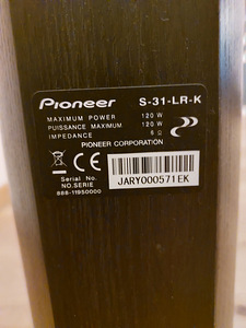 Pioneer kõlarid + võimendi (6 foto / 6)