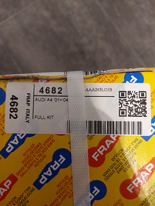 2001-2004 Audi A4 B6 esisilla kaigaste täiskomplekt (2 foto / 2)