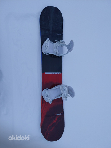 Сноуборд с зажимами (фото #2)