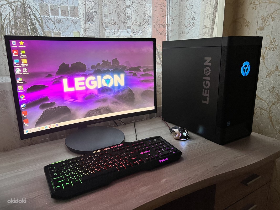 ПК Lenovo Legion T5, RTX 3060, i5, 16гб - Tallinn, Настольные ...
