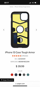 Müüa uus Spigen Tough Armor kaitsekott (5 foto / 7)