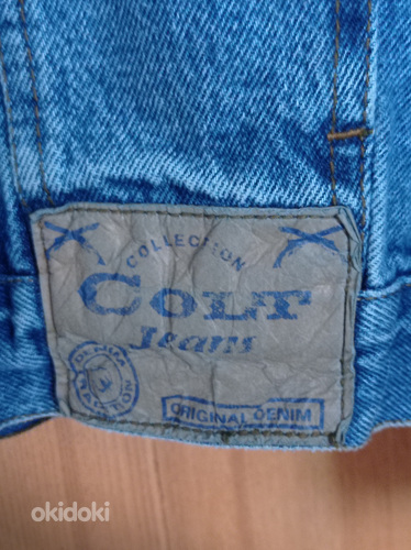 Мужская джинсовая куртка р L-XL (фото #5)