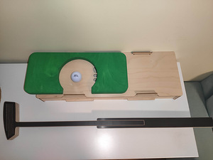 Minigolf. Hea jõulukink või ise mängida. (2 foto / 2)