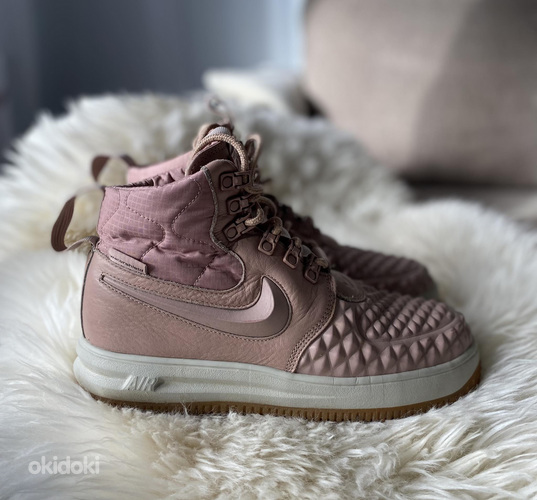 Кроссовки Nike Lunar Force 1 Duckboot «Particle Pink», размер 38,5 (фото #2)