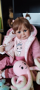 Kollektsiooni reborn nukk Taya Monika Peter Leicht 80 sm (2 foto / 9)