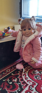 Kollektsiooni taassündinud nukk Taya autor Monika Peter Leic (4 foto / 10)
