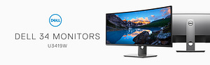 Dell UltraSharp U3419W Type-C (3 фото из 3)