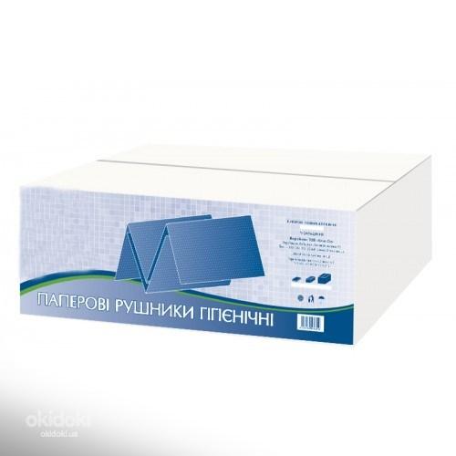 PRV150 Бумажные полотенца 3000 целлюлоза белая (фото #1)