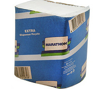 Marathon Полотенце белое Z сложение 2400 листов (12уп*200л)