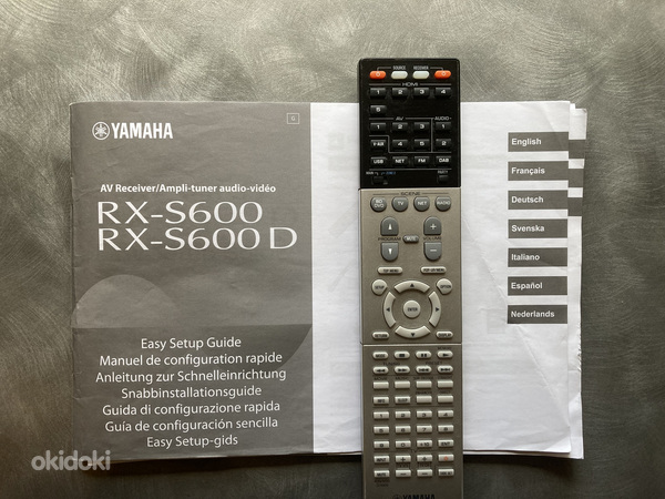 Müüa receiver Yamaha RX-S 600 D (foto #3)