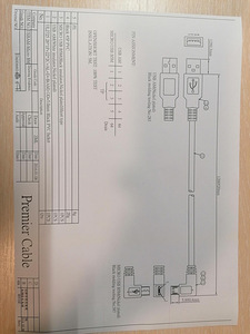 USB kaabel USB A -microUSB 90 kraadi, 1.2m. (4 foto / 4)