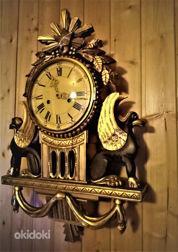 Старинные настенные часы. (фото #3)