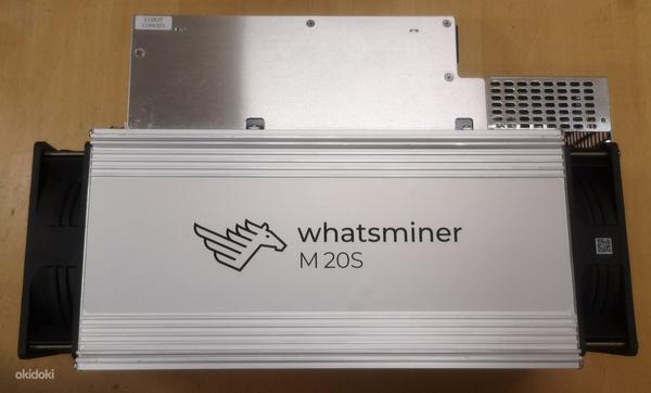 ASIC MicroBT - 68THs Whatsminer M20S PSU Bitcoin (foto #1)