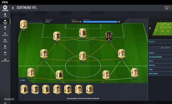 Fifa 22 PS4 account + 300k coins + 4000 fifa points + 20$ (foto #2)