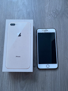 iPhone 8 plus 64GB. Mõraline aga töökorras. (1 foto / 4)