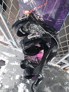 Lumelaud Kissmark 156cm ja klambrid Forum Faction suurus M (3 foto / 4)