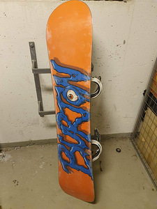 Lumelaud Burton 130cm ja klambrid Burton (2 foto / 2)