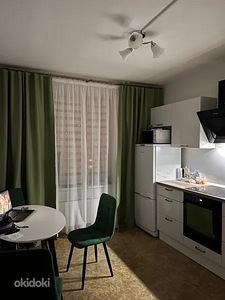 Uued pimendavad kardinad, komplekt 2 tk, hallid, beežid (8 foto / 10)
