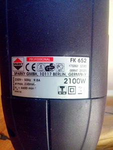 Штроборез Sparky FK 652 (3 фото из 3)