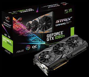 ASUS ROG Strix GeForce GTX 1080 Ti OC 11GB (1 фото из 4)