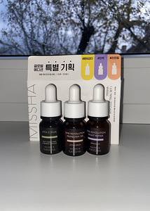 MISSHA ampullide proovikomplekt 3X10 ml