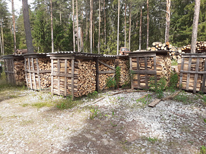 Kuivad küttepuud brikett pellet (2 foto / 3)