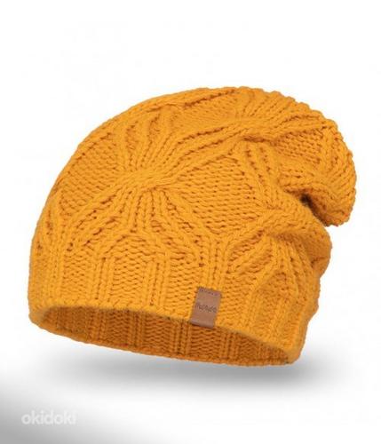 Теплая и мягкая модная зимняя шапка для женщин (фото #3)