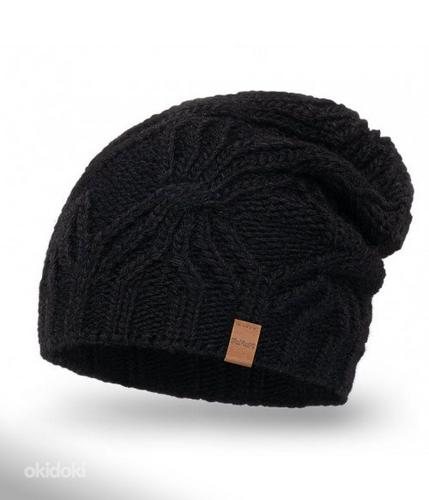 Теплая и мягкая модная зимняя шапка для женщин (фото #4)