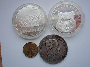 Серебряные монеты (3 фото из 3)