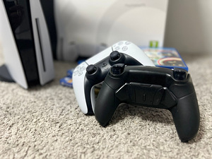 PlayStation 5(DISC) + 2 Dualsense + 5 GAMES (5 foto / 6)