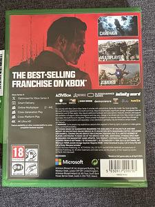 Call of duty mw 3 xbox one (2 foto / 2)