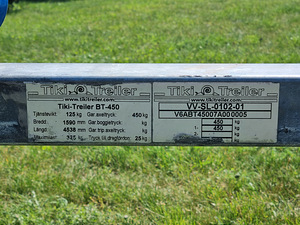Tiki Treiler BT-450 paadihaagis (7 foto / 7)