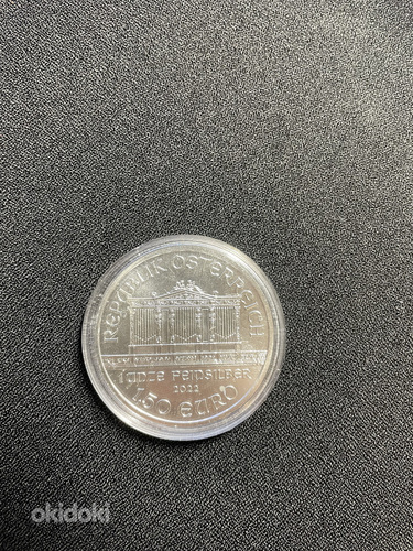 Серебряная монета Австрийской филармонии 1 унция (фото #2)
