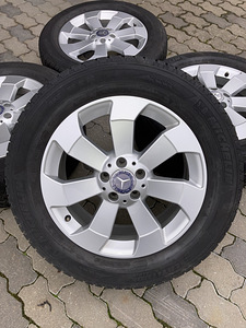 Оригинальные литые диски + резина - Mercedes 255/55 R18 ML/GLE (2 фото из 3)